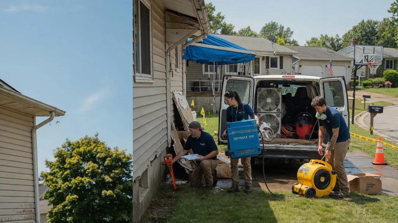Ceiling Leak Cleanup in Westby, WI near me